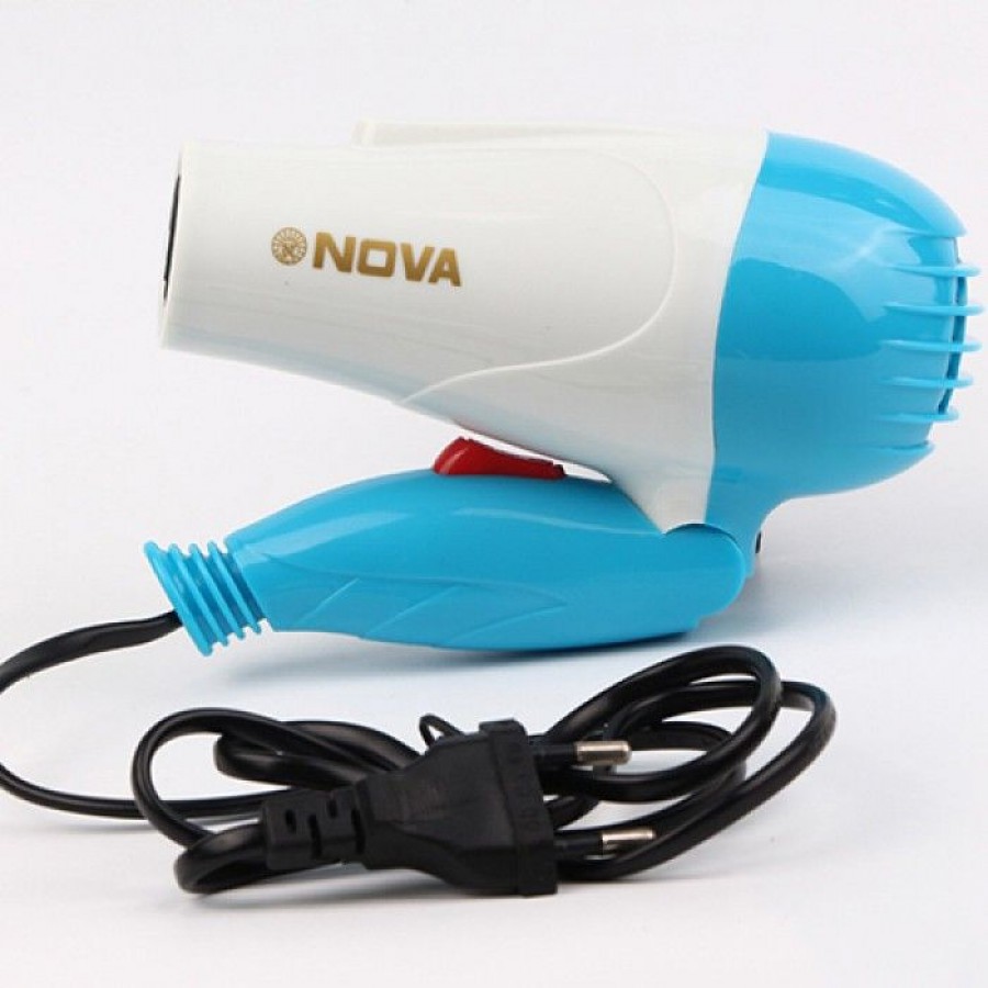 Máy sấy tóc nova 1000w siêu mạnh bền- máy sấy tóc mini - máy sấy tóc - mấy sấy du lịch