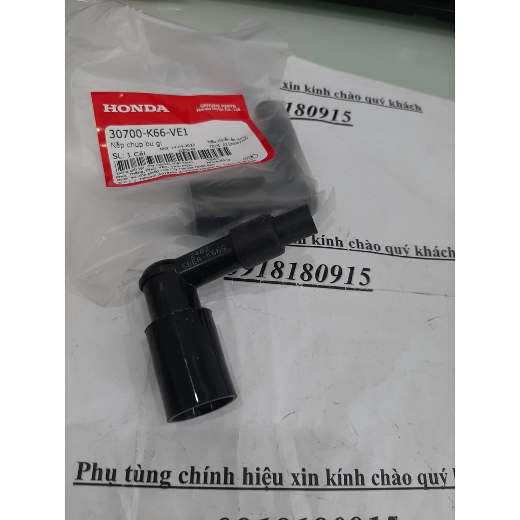 Nắp chụp bu gi tẩu bugi ab 2016 -2019 sh việt 2012- 2016 honda