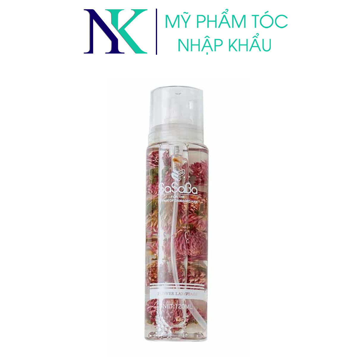 Tinh Dầu Dưỡng Tóc Hoa Ngôn Sasaba 120ml