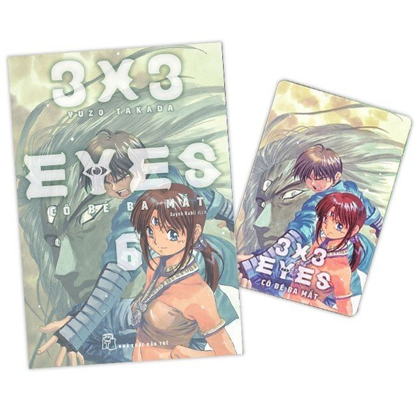 Fahasa - 3x3 eyes - cô bé ba mắt - tập 6 - tặng kèm card giấy