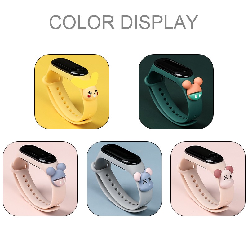 [HCM]Đồng hồ trẻ em ZGO Disney chống nước đồng hồ thông minh hình thú thiết kế hiện đại chất liệu an toàn