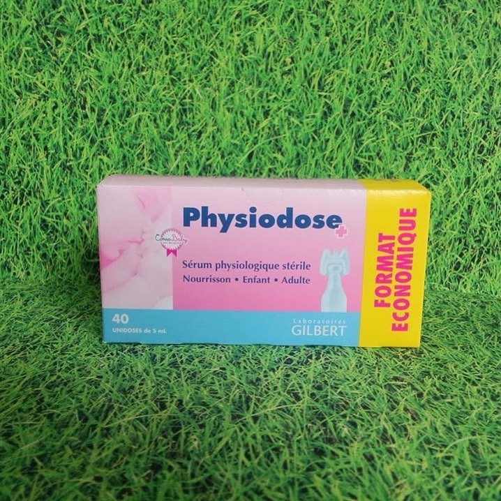 Nước muối sinh lý Physiodose Pháp 40 ống