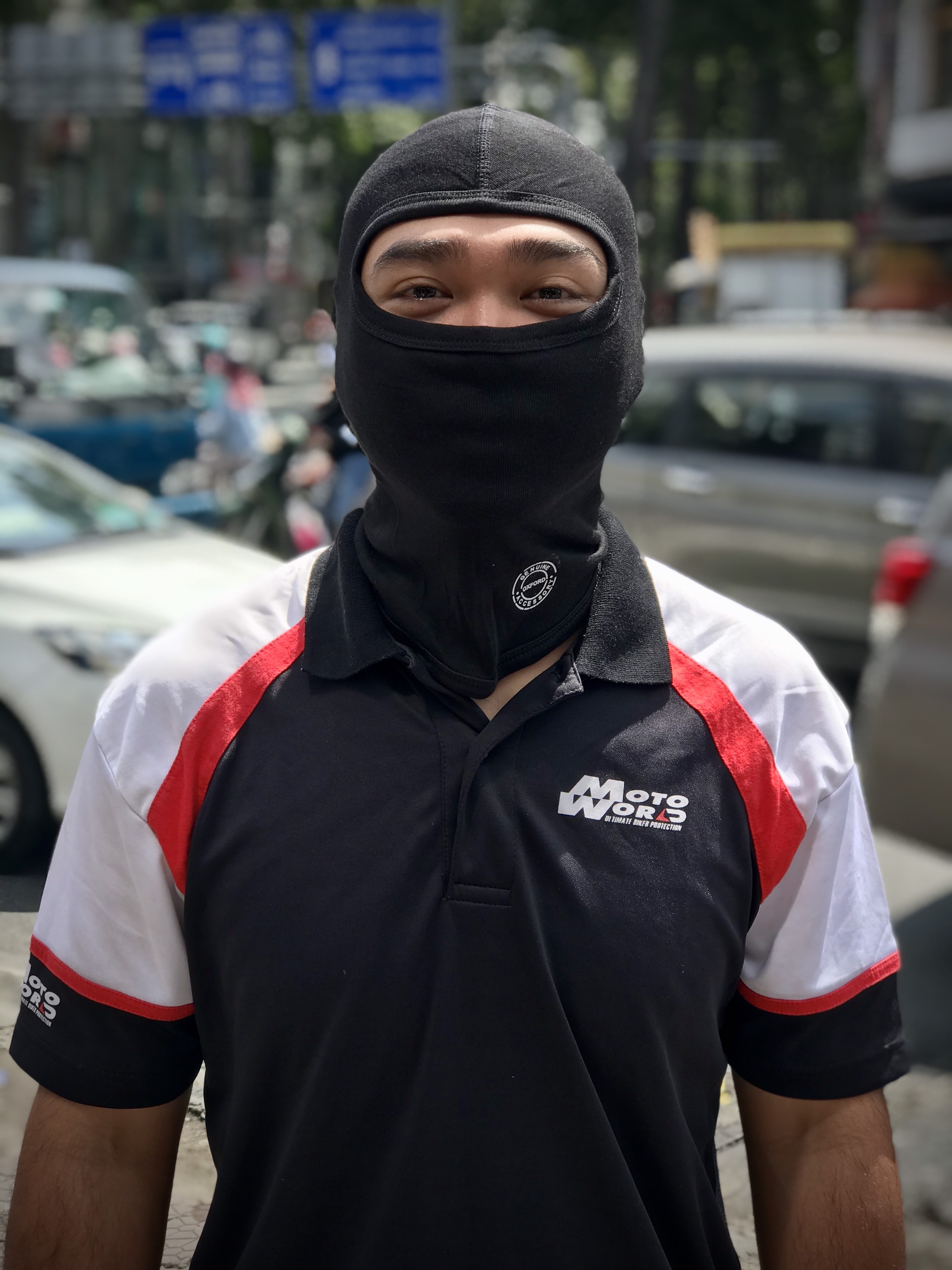 [Motoworld Phân Phối] Khăn Trùm Đầu Oxford OF467 Balaclava Coolmax