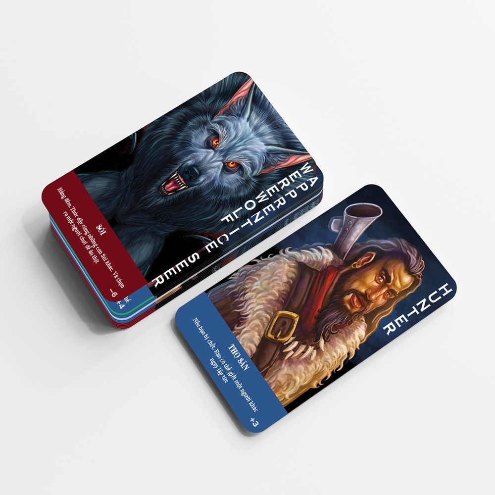 Combo Ma sói + UNO cơ bản 108 lá topboardgame