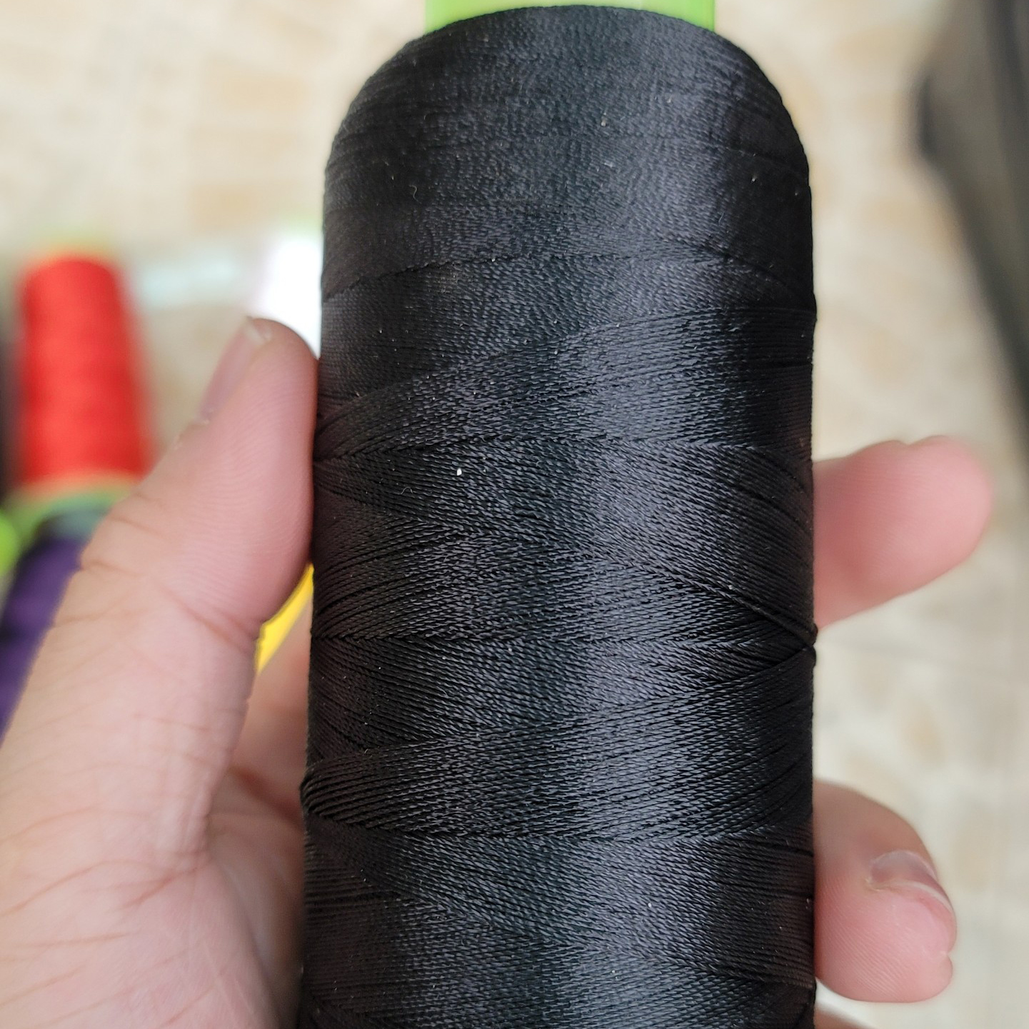 Chỉ nylon 210D/3 làm handmade