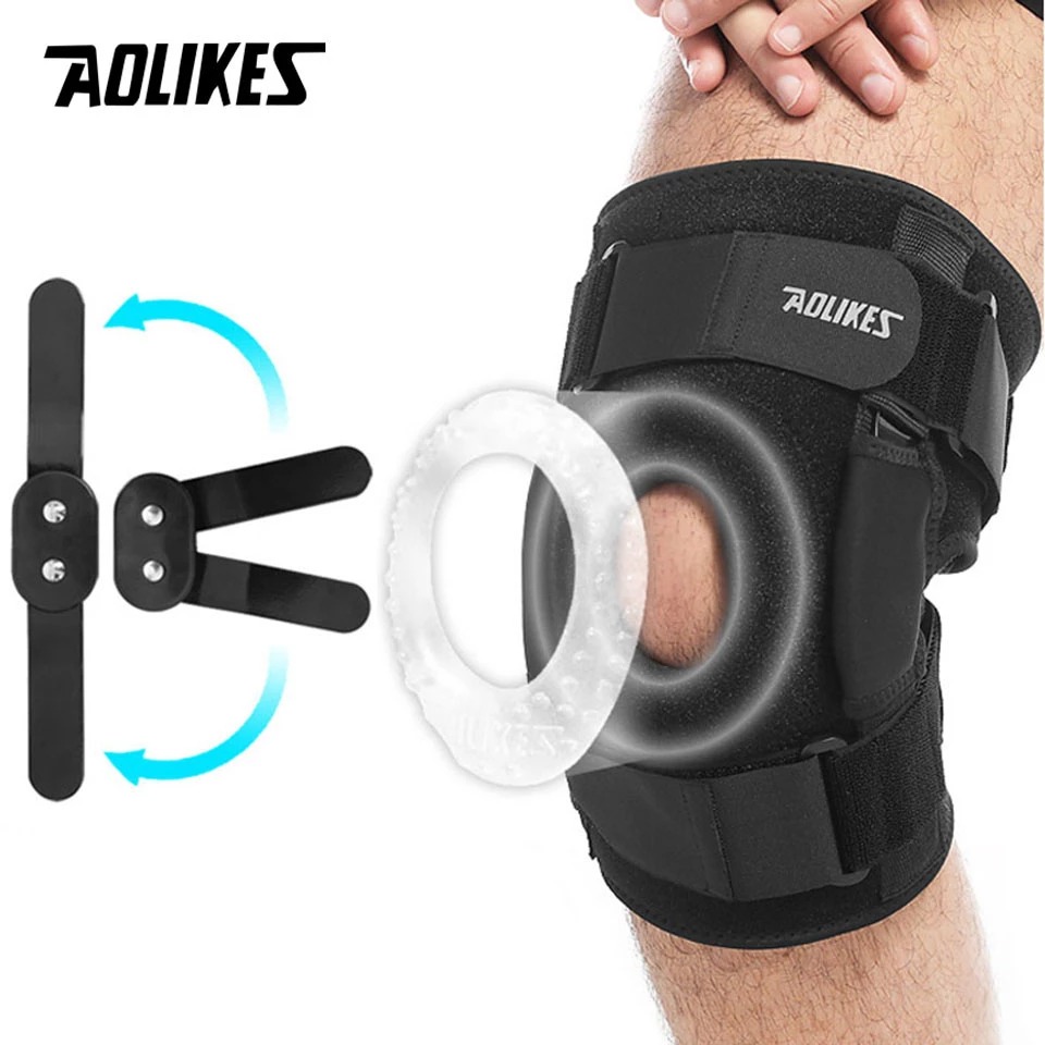 Băng Bảo Vệ Khớp Gối H5 Thể Thao Knee Pad Aolikes Sau Mổ Dây Chằng