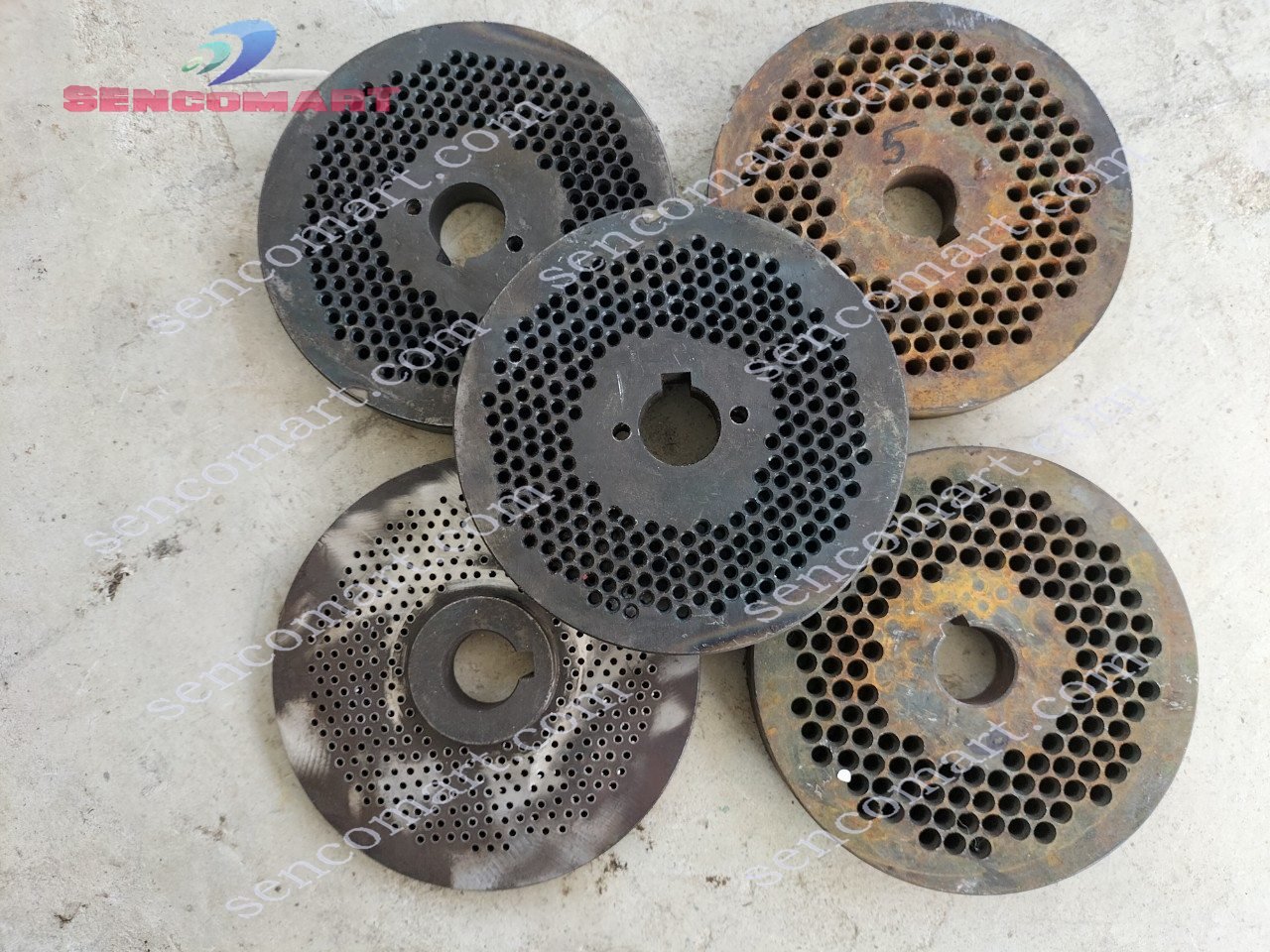 Sàng ép cám viên máy S160 từ 1,5ly đến 6ly