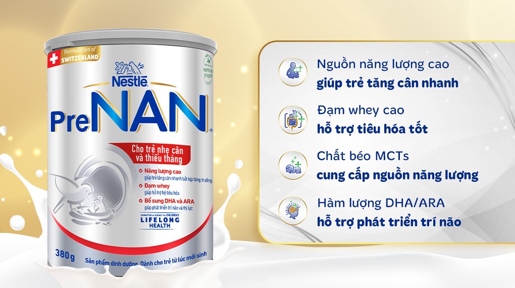 Sữa bột Nestle Pre Nan 380g