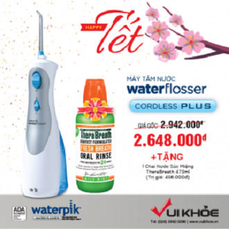 Máy Tăm Nước Waterpik Cordless Plus WP-450