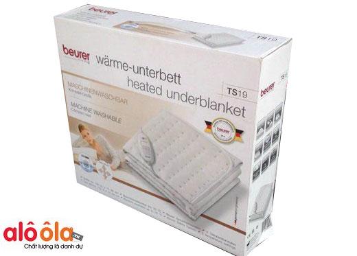 Đệm điện đơn sưởi ấm Beurer TS19 (1,3m x 0,75m)