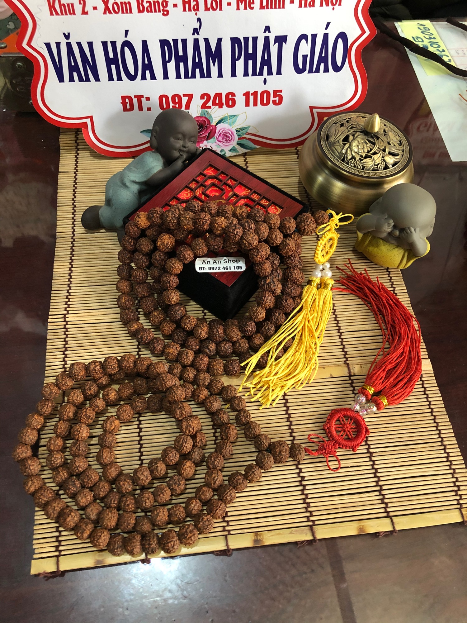 TRÀNG BỒ ĐỀ 108 hạt đeo cổ