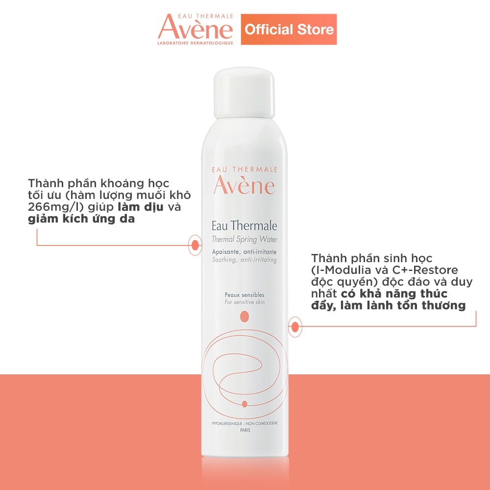 Xịt Khoáng Avène Eau Thermale 150ml/300ml