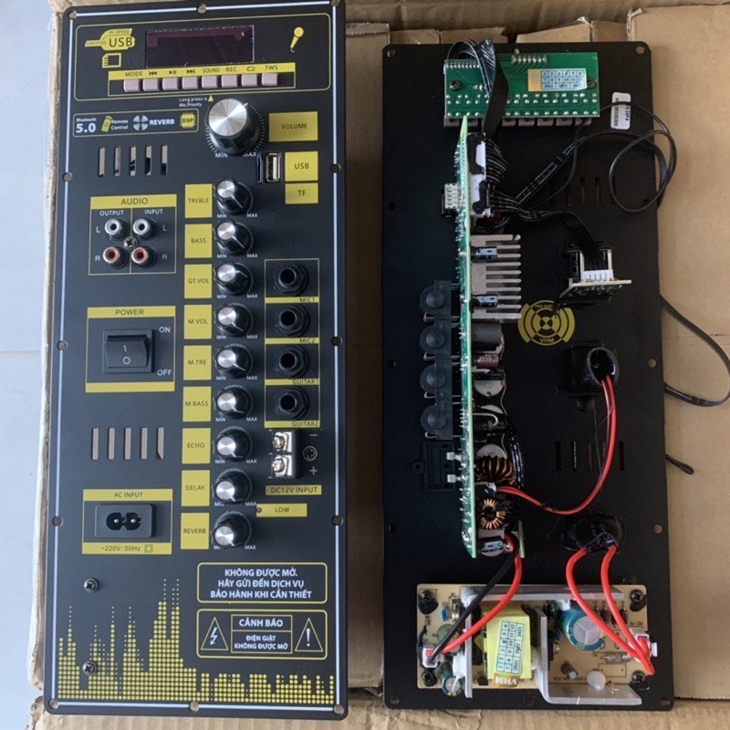 MẠCH CÔNG SUẤT LOA KÉO T8-DSP