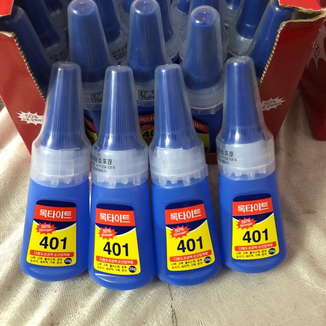 Keo 401  , keo gắn móng giả siêu chắc 20g