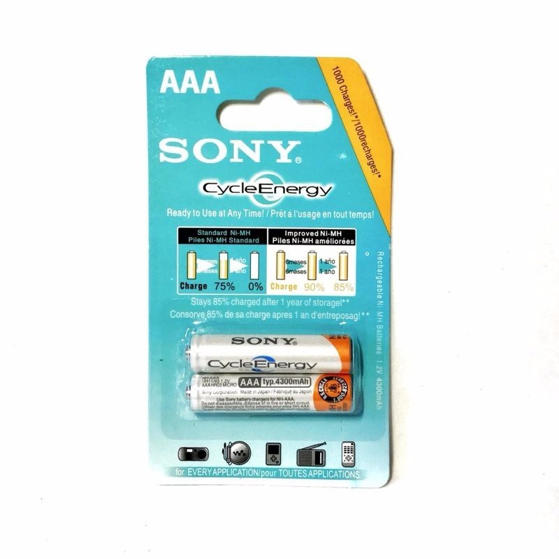Pin Sony 3A 4600 mAh Sạc Được