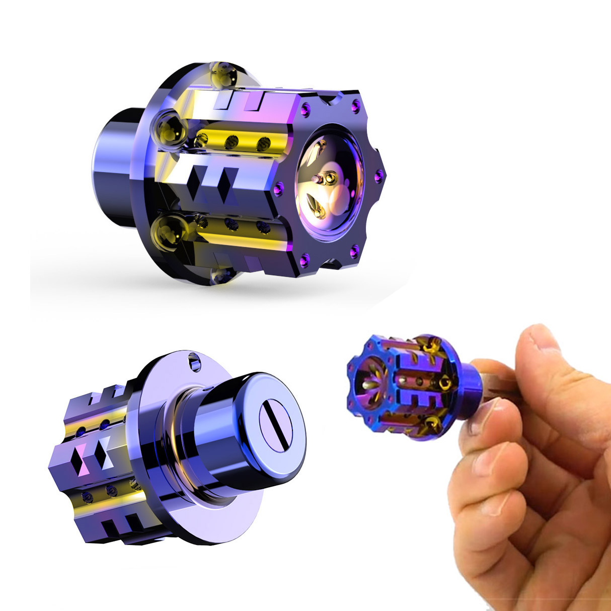 Phôi Chìa Khóa Xi Titan Mẫu Salaya Trang Trí [ Ko Gồm Chìa ]