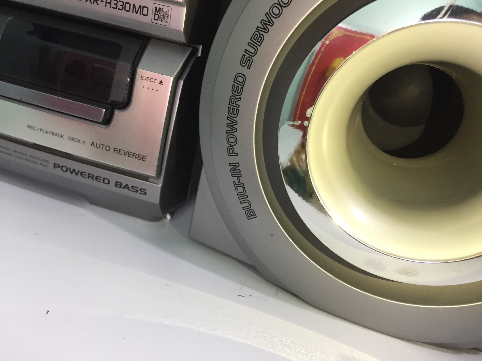 Dàn AiWa H330Md có cổng optical làm giải mã
