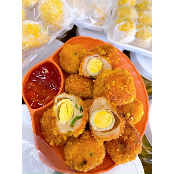 12 Pieces of Quail Egg Pancakes (Delivery to Ho Chi Minh City)