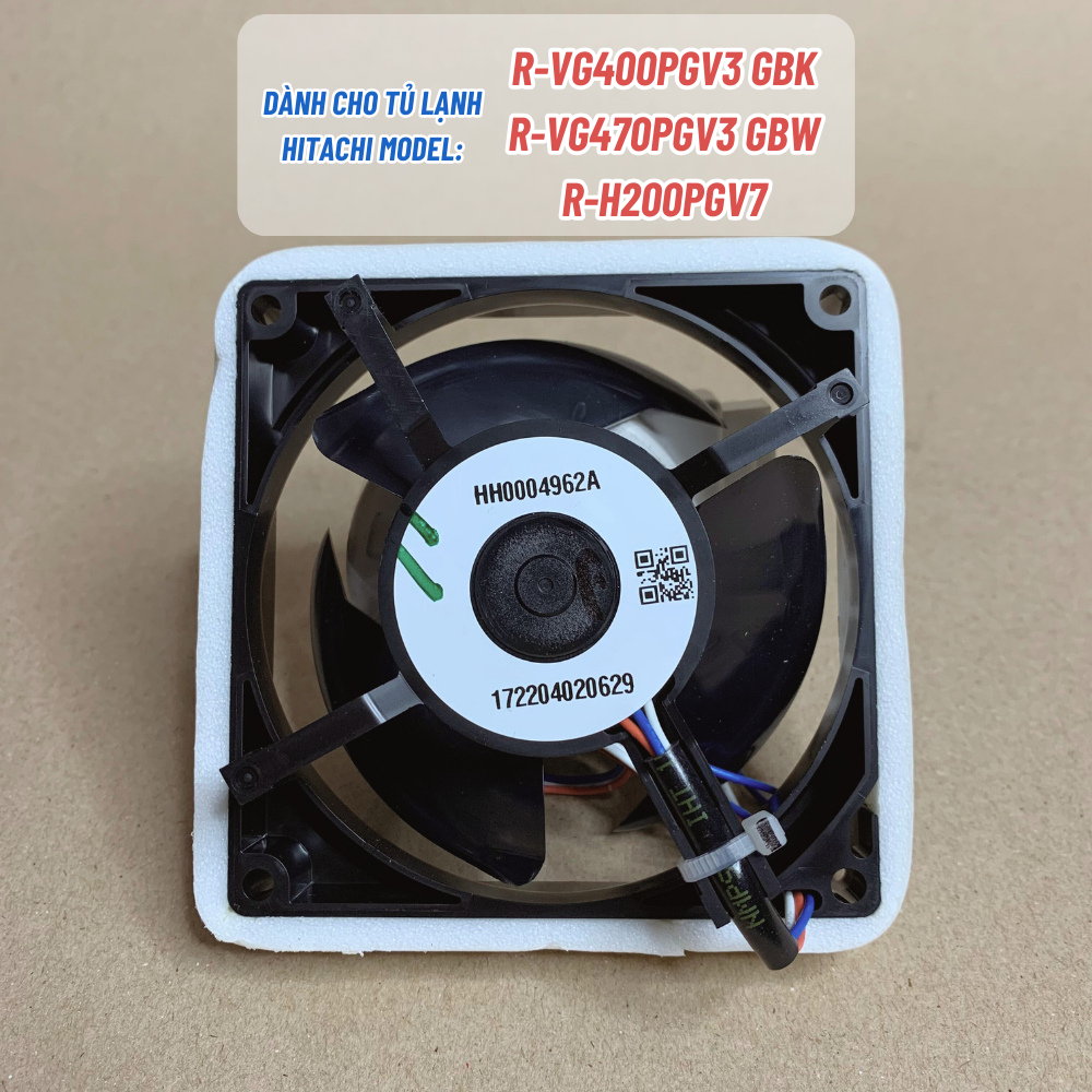 Quạt ngăn đá tủ lạnh hitachi chuẩn theo máy, quạt gió tủ lạnh dùng cho các dùng tủ lạnh