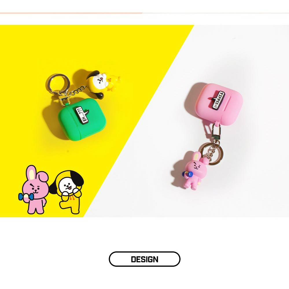 [HCM]AIRPODS FIGURE CASE (CÓ KEYRING)