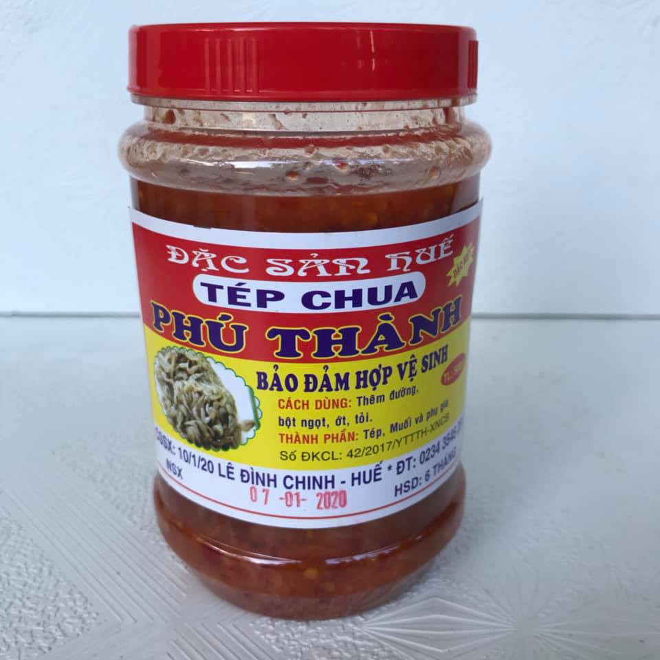 Tép Chua Phú Thành 500g - Đặc sản Huế