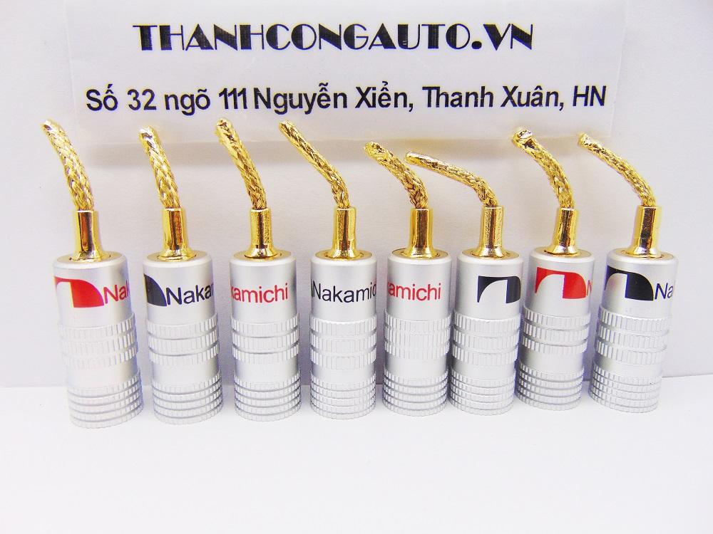 08 Jack loa mỏ chim dạng mềm Nakamichi (4 cặp)