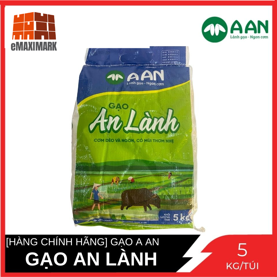 Gạo An Lành Gạo A An Túi 5 KG