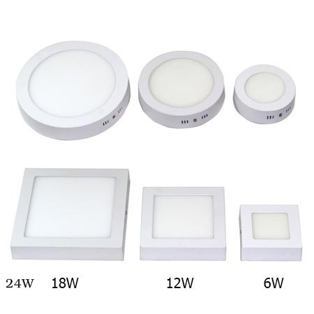 Đèn Led Ốp Trần Tròn - Vuông 18W Siêu Sáng [ Ốp Nổi ] - Đèn Led Thiên Vân