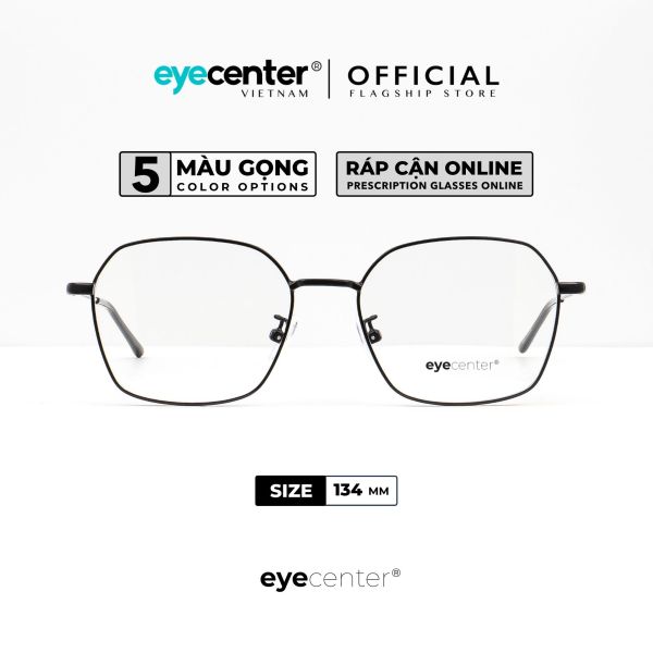 Giá bán Gọng kính cận nữ chính hãng EYECENTER C11 kim loại chống gỉ cao cấp Hàn Quốc nhập khẩu by Eye Center Vietnam