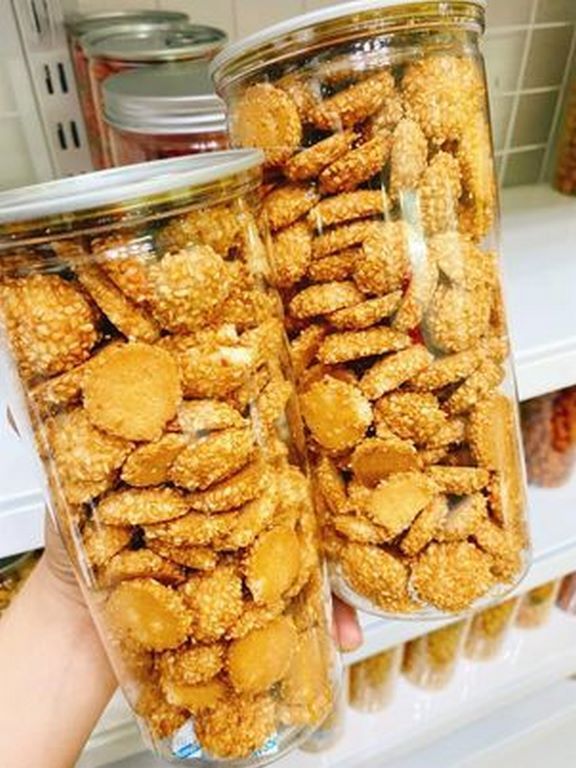 Bánh Nhện Mè Lon Pet 250G - Thơm Ngon