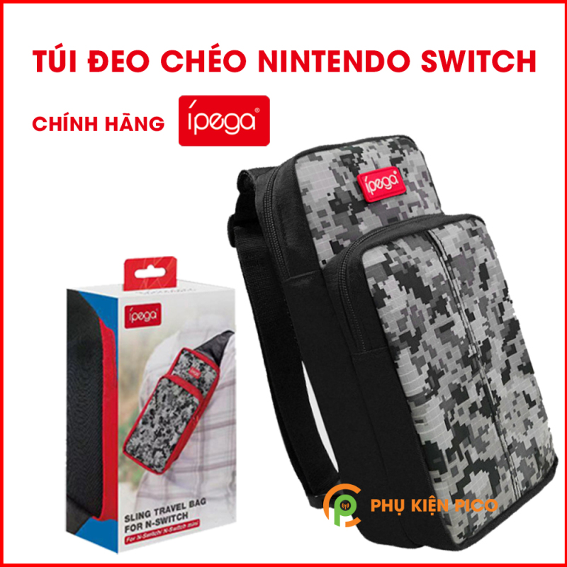 Túi đựng Nintendo Switch chính hãng ÍPega - Túi chéo Nintendo Switch, Túi chéo Nintendo Switch Lite