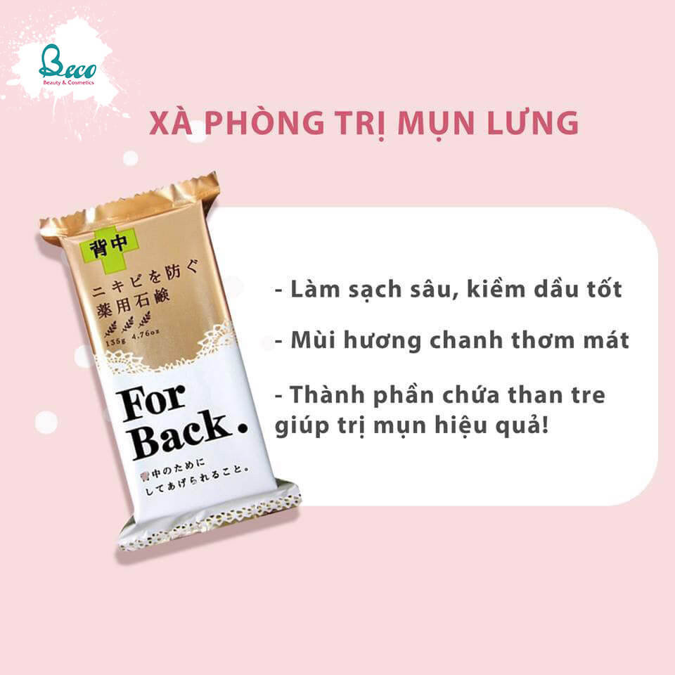 Xà Phòng Tắm Trl mụn lưng For Back Nhật