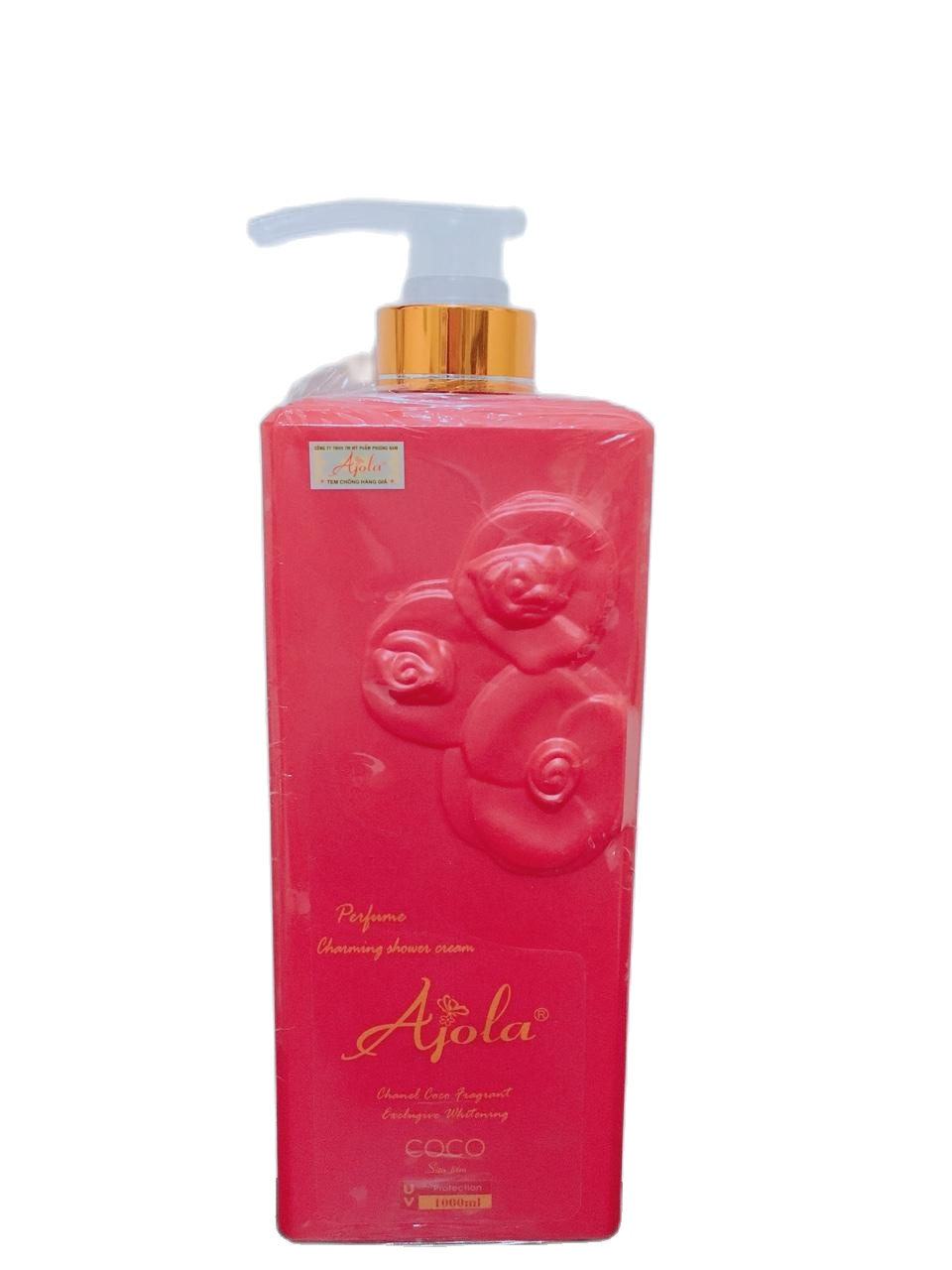 [HCM]Sữa Tắm Hương Nước Hoa Ajola ( Màu Đỏ chai 1000ml )