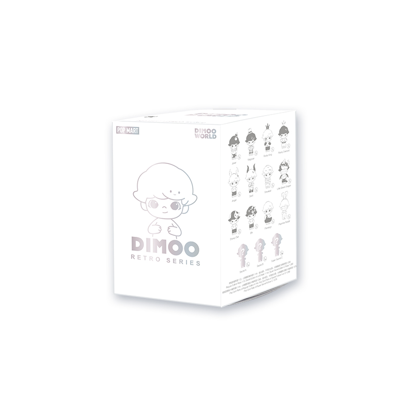 POP MART Figure Toys DIMOO Retro Series Blind Box