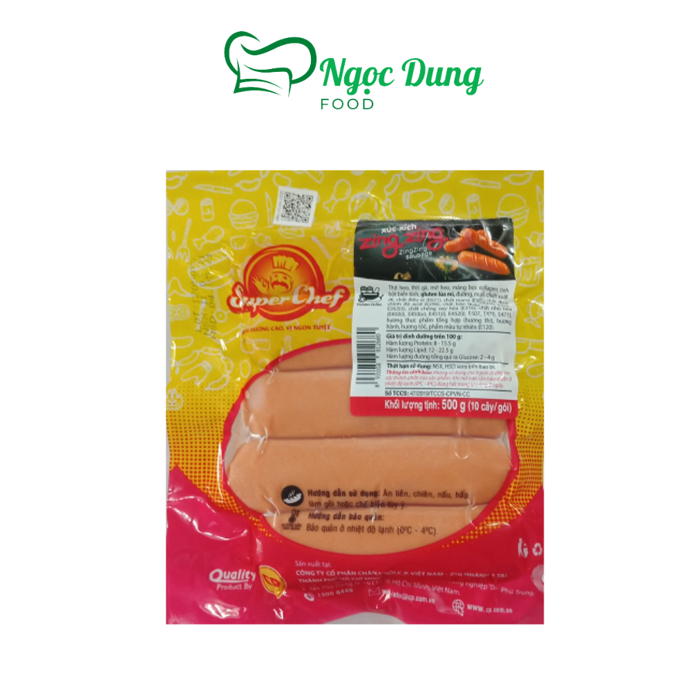 Xúc xích đức cp zing zing bịch 500gr