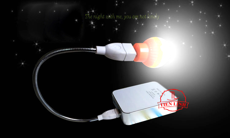Bóng đèn tròn led usb mini