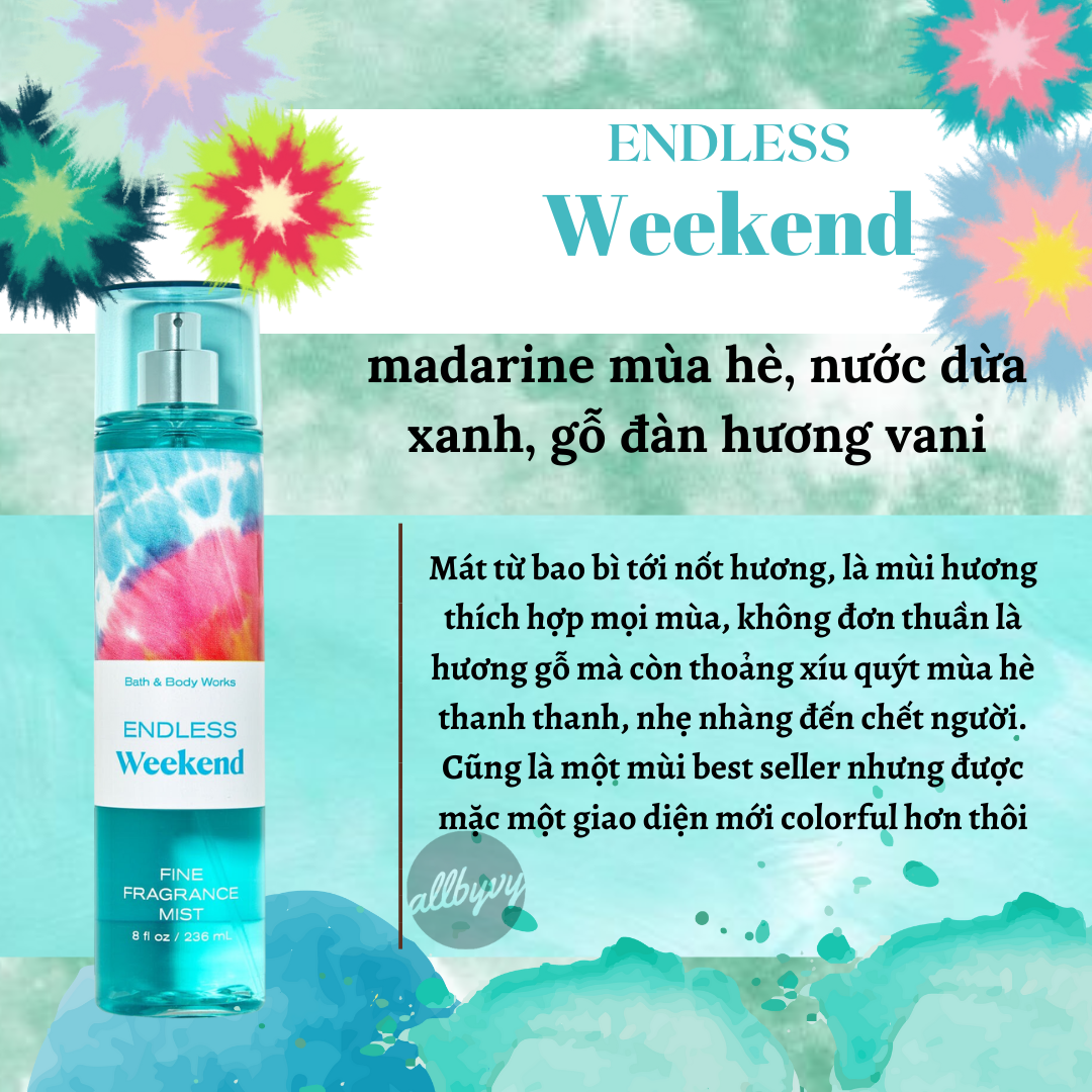 allbyvy | Body Mist Bath & Body Works 236ml