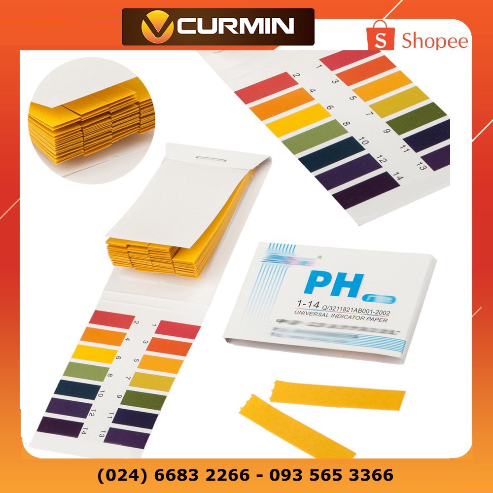 Gói 80 Giấy Quỳ Thử Độ Ph 1-14