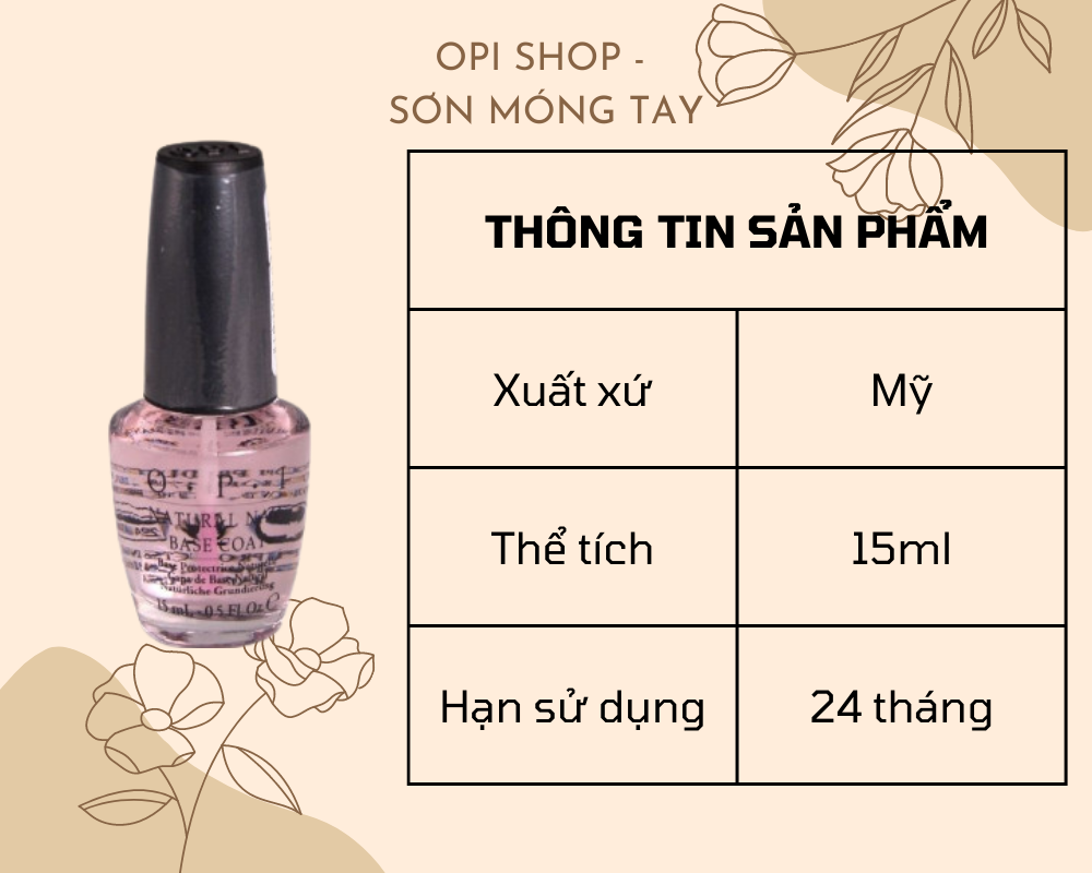 SƠN DƯỠNG OPI THƯỜNG