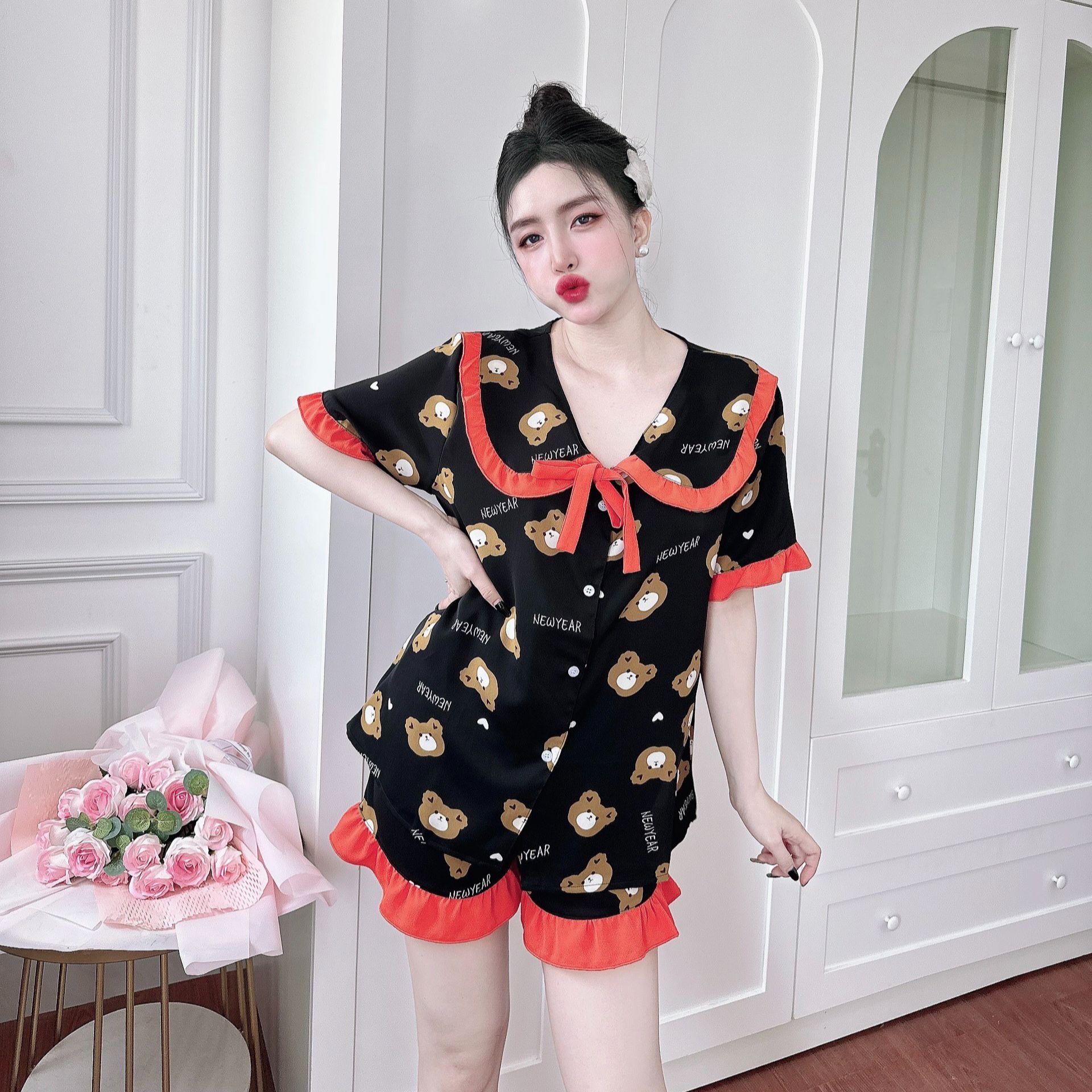 Đồ Bộ Đùi Bigsize 50-100kg Đồ Mặc Nhà Xinh