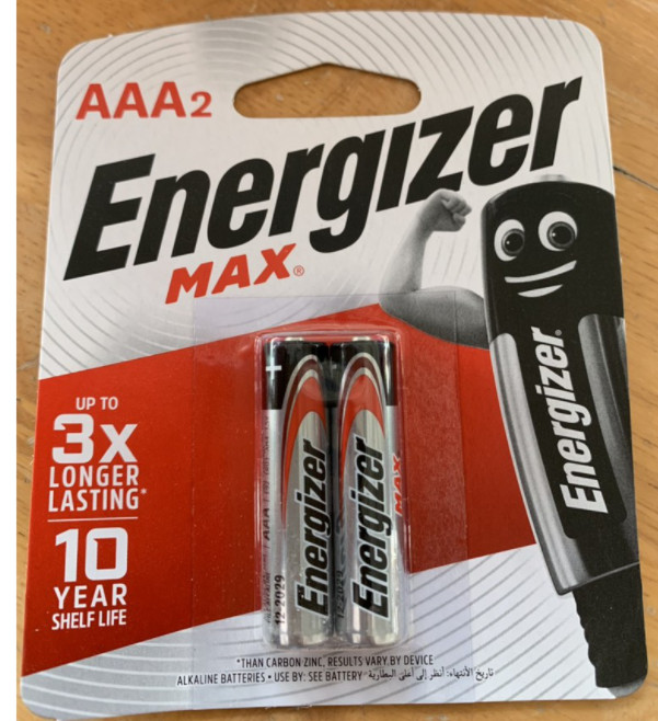 Pin Energizer Max E91/E92 BP2 AA-AAA Hàng Chinh Hãng