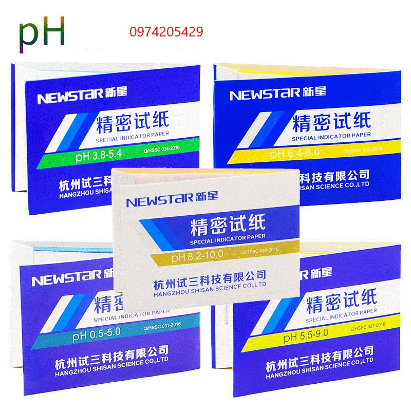 Giấy Quỳ Tím Đo Độ PH - Giấy chỉ thị vạn năng - Giấy đo pH