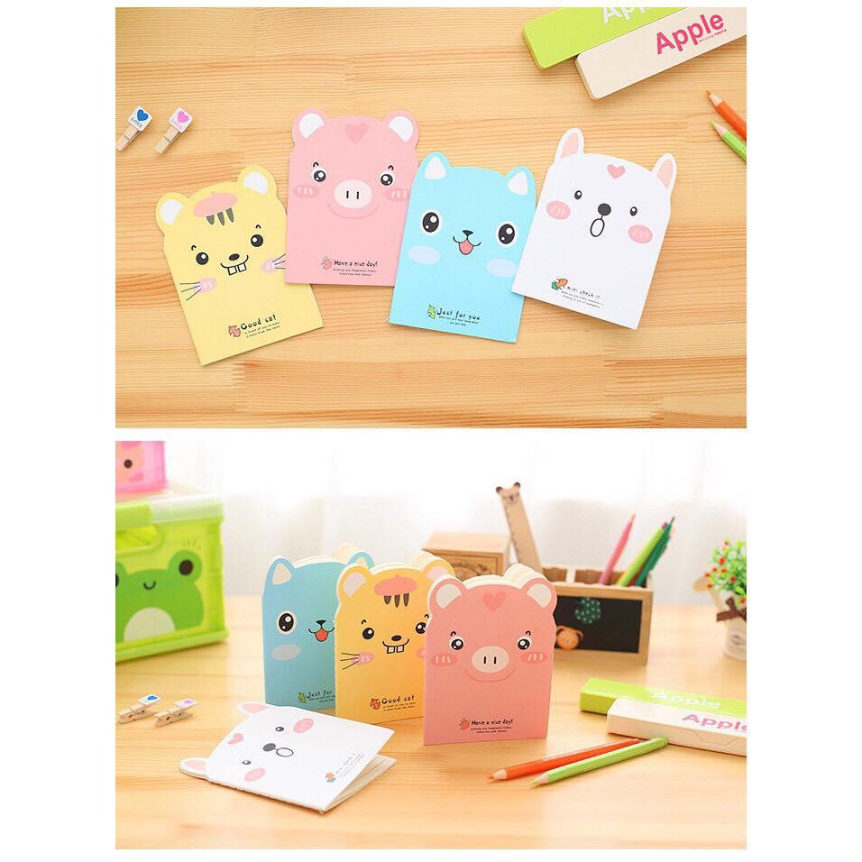 COM BO 2 QUYỂN SỔ HÌNH GẤU