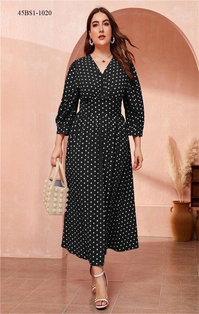 Đầm bigsize maxi cao cấp