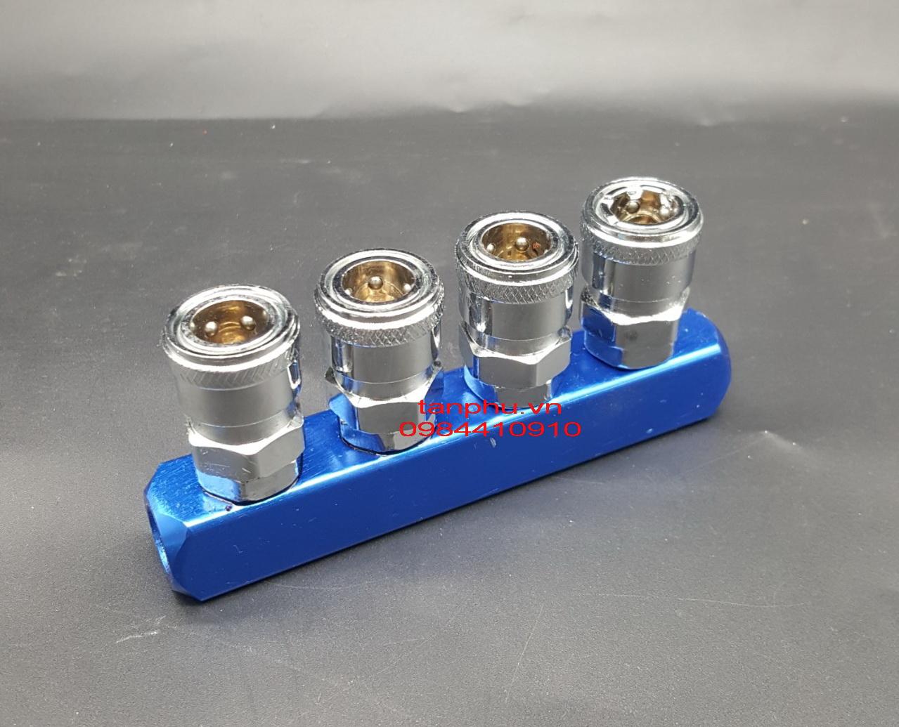 ĐẦU  NỐI HƠI 4 CHIA NGANG