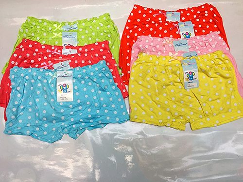 [HCM]Set 5 quần chíp đùi chấm bi cho bé gái