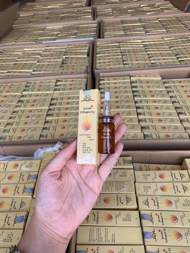 Serum collagen x3 giảm nám, mụn thâm 20ml