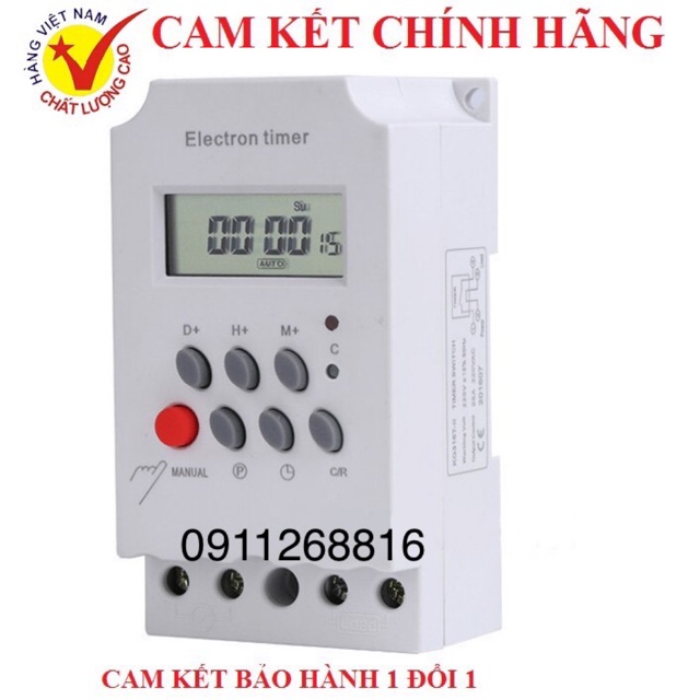 Công tắc hẹn giờ thông minh kg316t ii tắt mở tự động chuẩn 25a