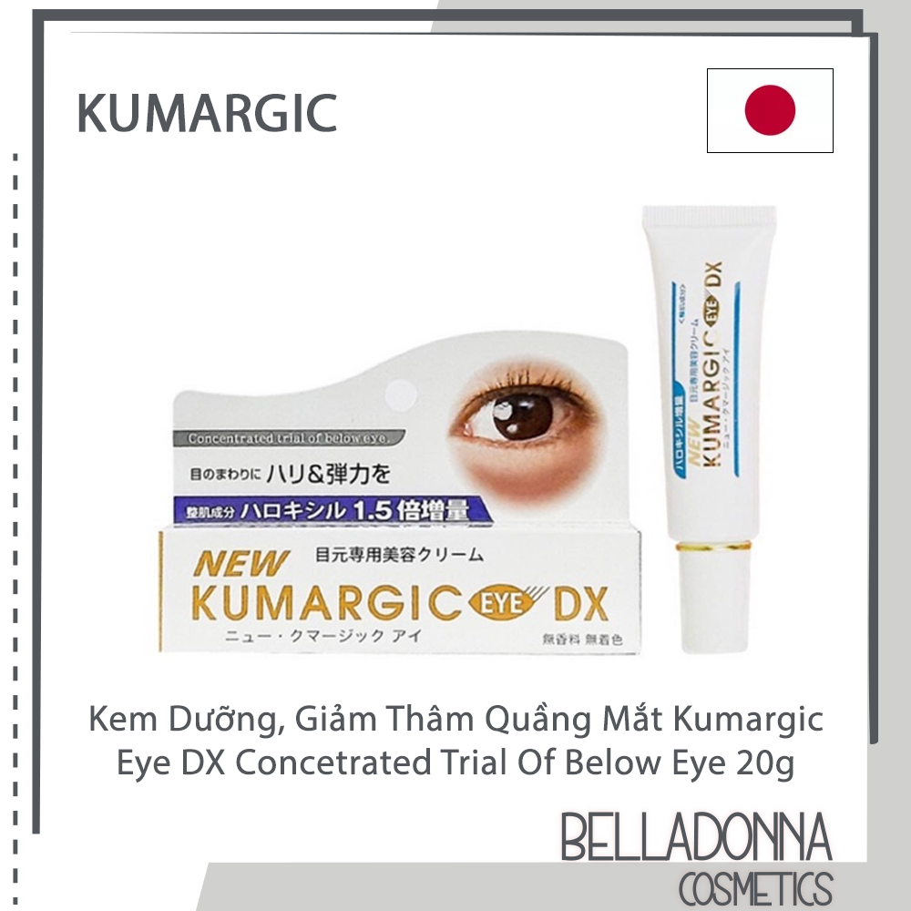 [HCM] Kem Dưỡng Vùng Mắt, Hỗ Trợ Giảm Thâm Quầng & Bọng Mắt Kumargic Eye DX Concetrated Trial Of Below Eye 20g