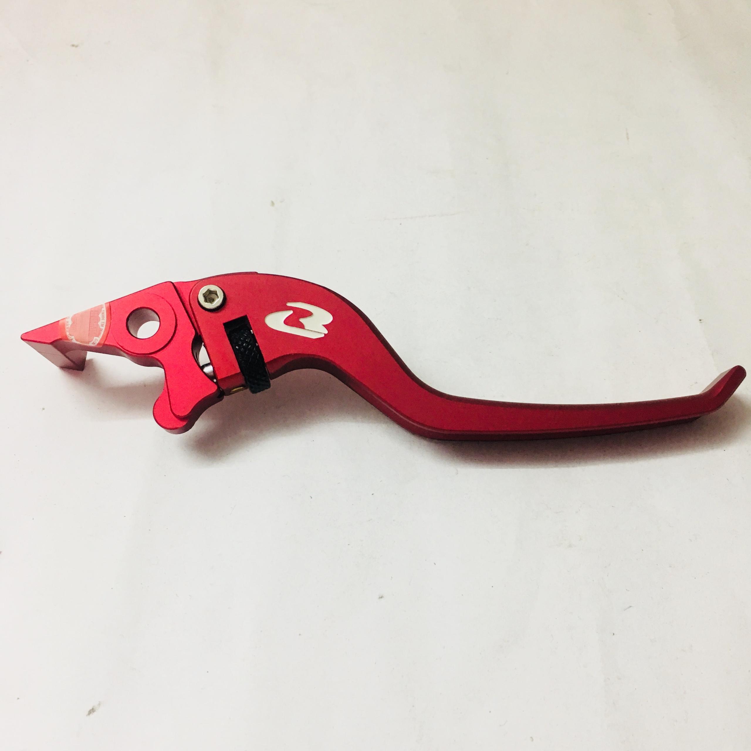 TAY THẮNG ĐĨA 2019 Racing Boy Full Nhám V5 Plus Màu đỏ ( không gắn được cho WAVE RXS)